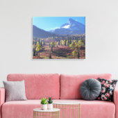 Einde zomer canvas afdruk (Insitu (Woonkamer))