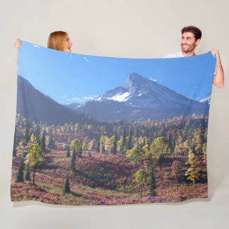 Einde zomer fleece deken
