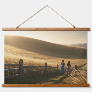 Einde zomer hangend wandkleed