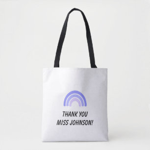 Eindejaars cadeau voor de leerkracht draagtas