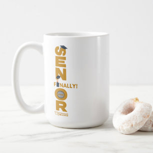 Eindelijk afstudeerprestatie ontgrendeld voor seni koffiemok