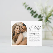 Eindelijk | Budget Elegant Boho Arch Photo Wedding (Staand voorkant)