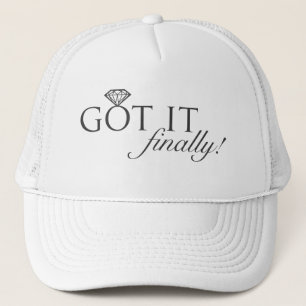 Eindelijk Diamond Ring Trucker Pet