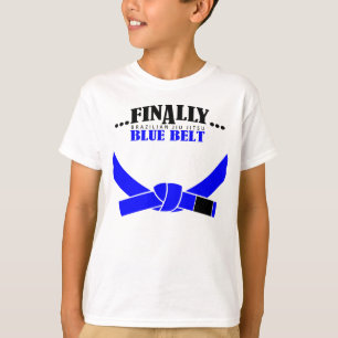 Eindelijk een BJJ Blue Belt!! T-shirt