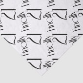 Eindelijk eenentwintig tissuepapier (Detail)