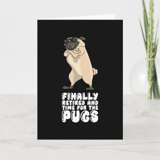 Eindelijk in ruste en tijd voor de puggen kaart (Voorkant)