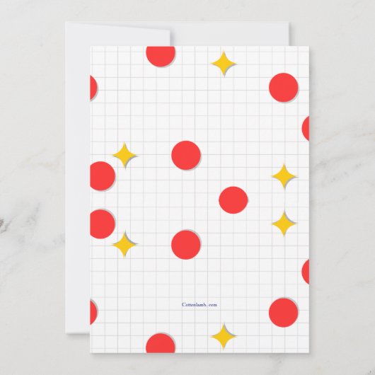 Eindelijk is het tijd om een partijgesprek te voer kaart (Achterkant)