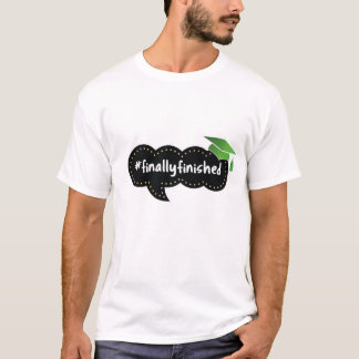Eindelijk klaar met Afstuderen Green Bubble T-shirt