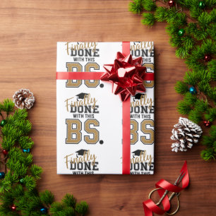 Eindelijk Klaar Met Deze BS Afstudeerders Afstuder Cadeaupapier
