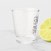 Eindelijk over het grappige geschenk shot glas (Links)