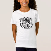 Eindelijk school schoolkind 1e klas inschrijving t-shirt (Voorkant)