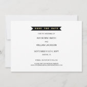 Eindelijk trouwen Grappige foto Bewaar de datum Save The Date (Achterkant)