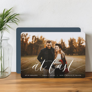 Eindelijk Volledige foto-Verloving Aankondiging