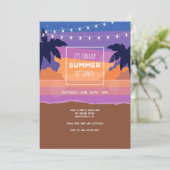 Eindelijk zomer kaart (Staand voorkant)