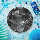 Eindeloos monochroom: papieren bordje (Feest)