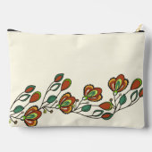 Eindeloos roze bloemenpatroon elegant elke dag etui (Achterkant)