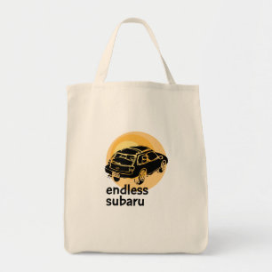 Eindeloos subaru-Tas Tote Bag