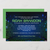 EINDELOZE Bar Bat Mitswa Uitnodiging (Voorkant / Achterkant)