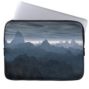 eindeloze bergen laptop sleeve