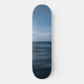 Eindeloze Blauwe Oceaangolven 1 Skateboard (Voorkant)