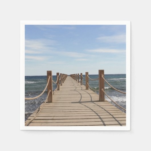 Eindeloze brug - Papieren servet (Voorkant)