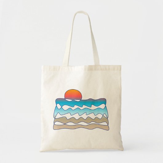 eindeloze eindeloze eindeloze zeezondelijke kunst tote bag (Voorkant)