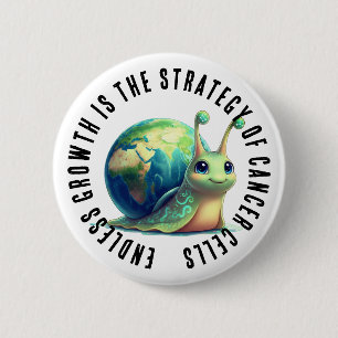 Eindeloze groei is strategie van kankercellen Slak Ronde Button 5,7 Cm