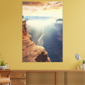 Eindeloze Horizon Canvas Afdruk (Insitu (Woonkamer))