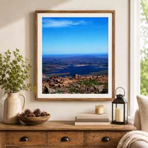 Eindeloze Horizonten bij de Wichita Mountains Foto Afdruk