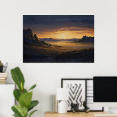 Eindeloze Horizonten Poster (Thuiskantoor)