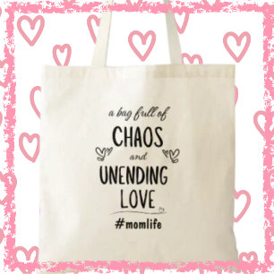 Eindeloze Liefde Moeder Leven Grappig Moederdag Ca Tote Bag