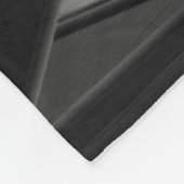 eindeloze monochroom : fleece deken (Hoek)
