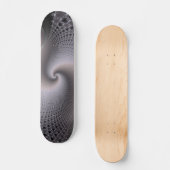 eindeloze spiralen - fractale kunst skateboard (Voorkant)