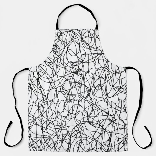 Eindeloze string: geweven textuur symfonie schort (Voorkant)