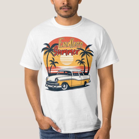 eindeloze zomer t-shirt (Voorkant)