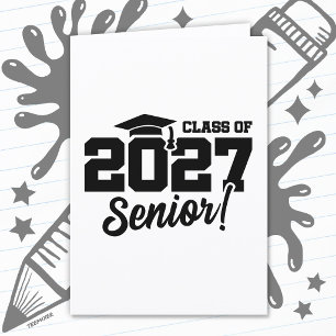 Eindexamenjaar trots Afstudeerklas 2027 Kaart