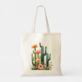 Eindfeest Cactus Afscheidscadeau Damesfeest Tote Bag (Achterkant)