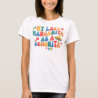 eindfeest vrijgezellenfeest groovy cinco de ma t-shirt