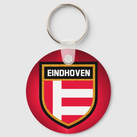 Eindhoven Flag Sleutelhanger (Voorkant)