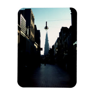Eindhoven street & Catharinakerk, Nederland Magneet