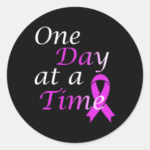 Eindoverdosering één dag per dag bewustzijnsverlie ronde sticker