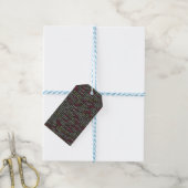 Eindpatroon van ontwikkelaar cadeaulabel (Met Touw)