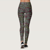 Eindpatroon van ontwikkelaar leggings (Achterkant)