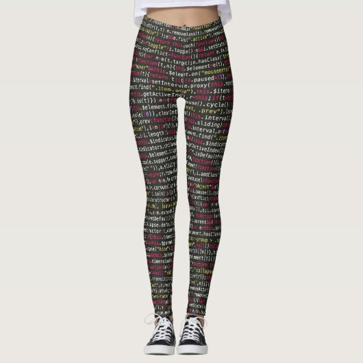 Eindpatroon van ontwikkelaar leggings (Voorkant)