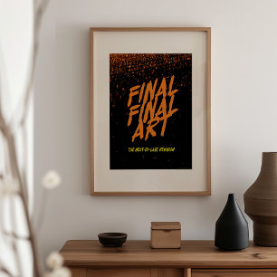 Eindred Art - Vintage film poster parodie