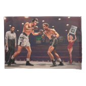 Eindronde 2 kussensloop (Voorkant-Links)