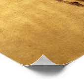 Eindstudie voor eerste skelettabel poster (Hoek)