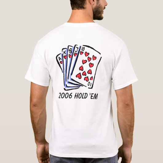 Eindtabel T-shirt (Achterkant)