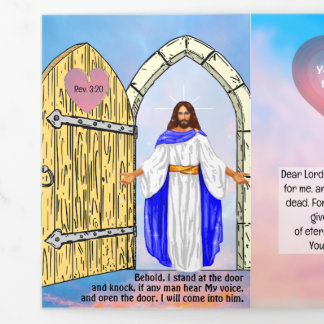 Eindtijd Evangelie Tractaat Drieluik Kaart