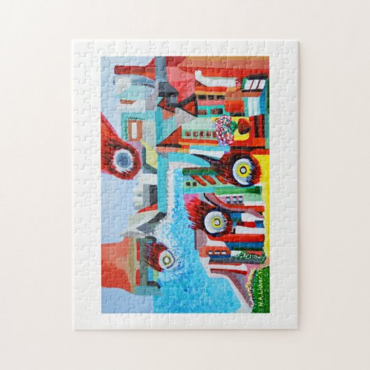 Eindtijd Legpuzzel (Verticaal)